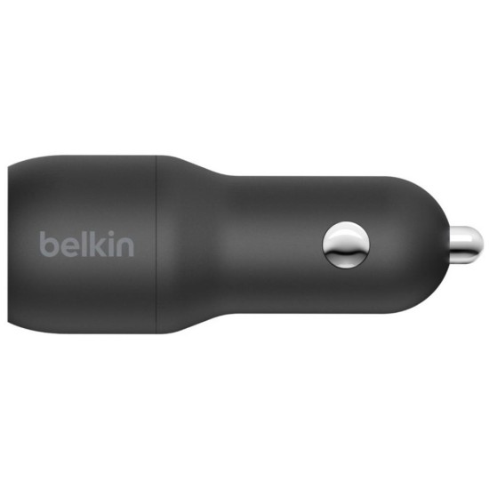 Зарядное устройство Belkin Car Charger 24W Dual USB-A black (CCB001BTBK) Зарядное устройство Belkin Car Charger 24W Dual USB-A black (CCB001BTBK)
