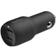 Зарядное устройство Belkin Car Charger 24W Dual USB-A black (CCB001BTBK) Зарядное устройство Belkin Car Charger 24W Dual USB-A black (CCB001BTBK)