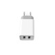 Зарядний пристрій ColorWay 2USB AUTO ID 2.1A (10W) (CW-CHS015-WT) Зарядний пристрій ColorWay 2USB AUTO ID 2.1A (10W) (CW-CHS015-WT)