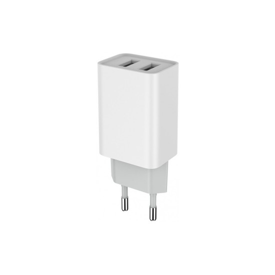 Зарядний пристрій ColorWay 2USB AUTO ID 2.1A (10W) (CW-CHS015-WT) Зарядний пристрій ColorWay 2USB AUTO ID 2.1A (10W) (CW-CHS015-WT)