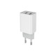 Зарядний пристрій ColorWay 2USB AUTO ID 2.1A (10W) (CW-CHS015-WT) Зарядний пристрій ColorWay 2USB AUTO ID 2.1A (10W) (CW-CHS015-WT)