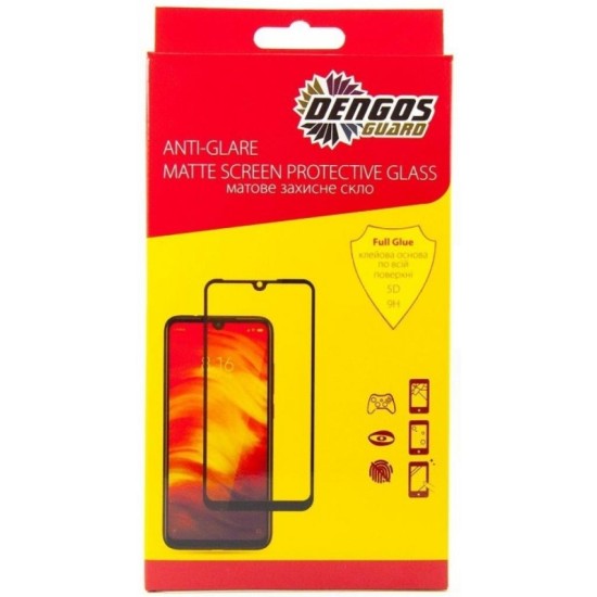 Скло захисне Dengos Full Glue Matte Huawei P40 Lite (TGFG-MATT-22) (TGFG-MATT-22) Скло захисне Dengos Full Glue Matte Huawei P40 Lite (TGFG-MATT-22) (TGFG-MATT-22)