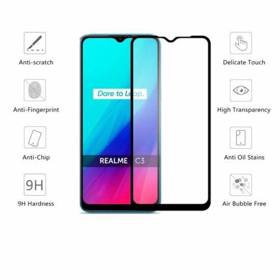 Стекло защитное Drobak Realme C3 Full Cover Full Glue (Black) (222224) (222224) Стекло защитное Drobak Realme C3 Full Cover Full Glue (Black) (222224) (222224)