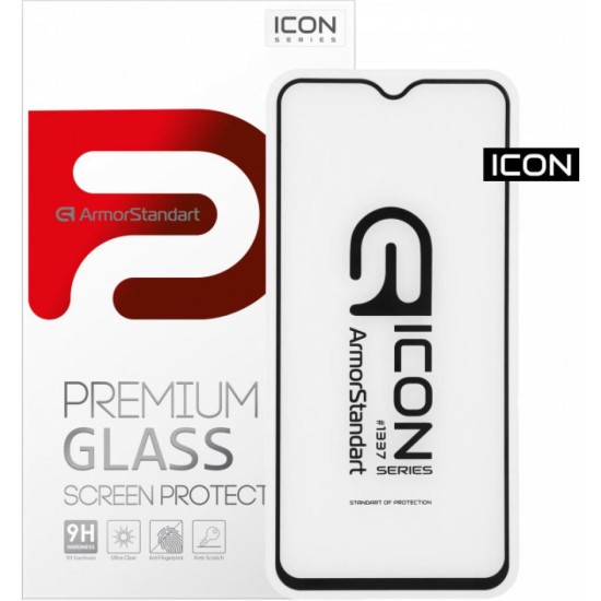 Скло захисне Armorstandart Icon Realme 5 Pro Black (ARM56297-GIC-BK) Скло захисне Armorstandart Icon Realme 5 Pro Black (ARM56297-GIC-BK)
