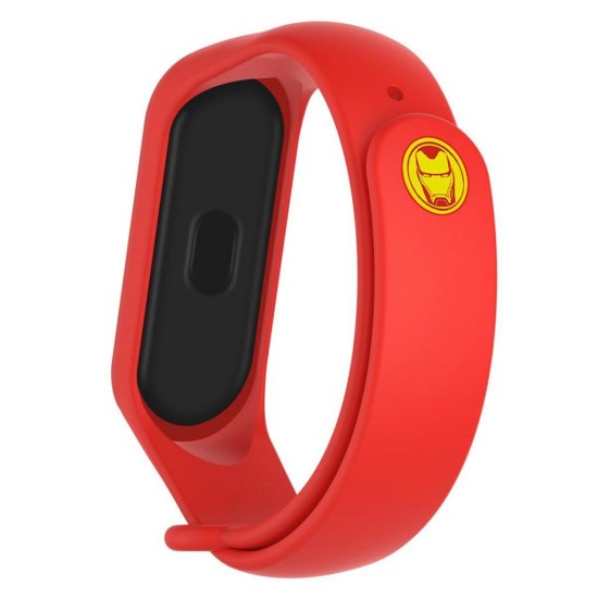 Ремешок для фитнес браслета Armorstandart Superhero Edition для Xiaomi Mi Band 5 Iron Man Red (ARM57109) Ремешок для фитнес браслета Armorstandart Superhero Edition для Xiaomi Mi Band 5 Iron Man Red (ARM57109)