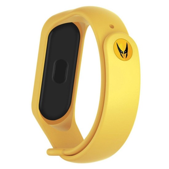Ремешок для фитнес браслета Armorstandart Superhero Edition для Xiaomi Mi Band 5 Wolverine Yellow (ARM57072) Ремешок для фитнес браслета Armorstandart Superhero Edition для Xiaomi Mi Band 5 Wolverine Yellow (ARM57072)