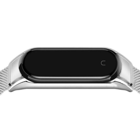 Ремінець до фітнес браслета BeCover Metal для Xiaomi Mi Smart Band 5 Silver (705147) Ремінець до фітнес браслета BeCover Metal для Xiaomi Mi Smart Band 5 Silver (705147)