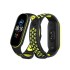Ремешок для фитнес браслета BeCover Nike Style для Xiaomi Mi Smart Band 5 Black-Green (705152)