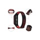 Ремінець до фітнес браслета BeCover Nike Style для Xiaomi Mi Smart Band 5 Black-Red (705153) Ремінець до фітнес браслета BeCover Nike Style для Xiaomi Mi Smart Band 5 Black-Red (705153)