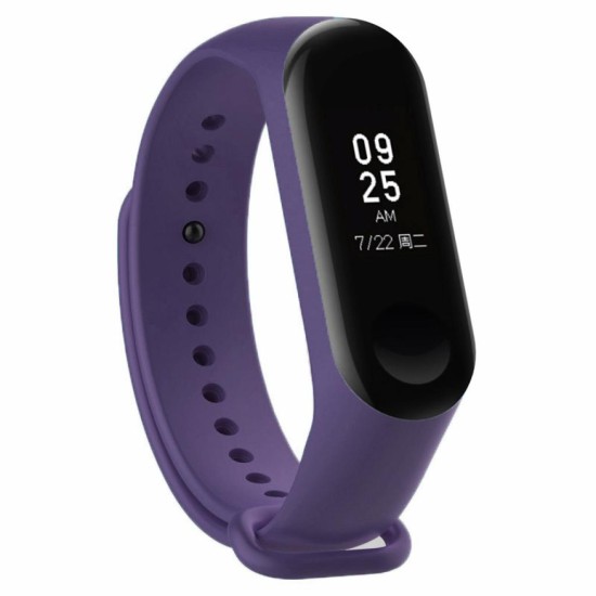 Ремешок для фитнес браслета BeCover Silicone для Xiaomi Mi Band 3/4 Purple (704129) Ремешок для фитнес браслета BeCover Silicone для Xiaomi Mi Band 3/4 Purple (704129)
