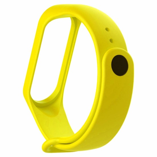 Ремінець до фітнес браслета BeCover Silicone для Xiaomi Mi Band 3/4 Yellow (704130) Ремінець до фітнес браслета BeCover Silicone для Xiaomi Mi Band 3/4 Yellow (704130)
