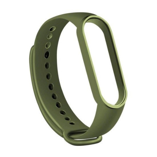 Ремінець до фітнес браслета BeCover Silicone для Xiaomi Mi Smart Band 5 Khaki (705068) Ремінець до фітнес браслета BeCover Silicone для Xiaomi Mi Smart Band 5 Khaki (705068)