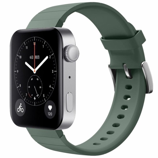 Ремінець до смарт-годинника BeCover Silicone для Xiaomi Mi Watch Pine Green (704517) Ремінець до смарт-годинника BeCover Silicone для Xiaomi Mi Watch Pine Green (704517)