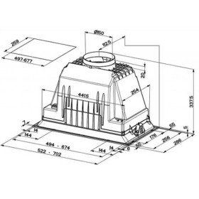 Вытяжка кухонная Faber INKA PLUS HC X A70