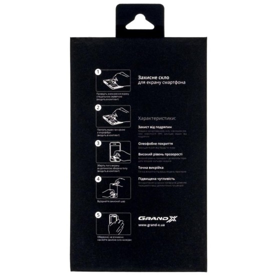 Скло захисне Grand-X Apple iPhone 11 Pro Max 6D black (AIP11PM6D) Скло захисне Grand-X Apple iPhone 11 Pro Max 6D black (AIP11PM6D)