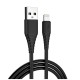 Дата кабель USB 2.0 AM to Lightning 1.0m black ColorWay (CW-CBUL024-BK) Дата кабель USB 2.0 AM to Lightning 1.0m black ColorWay (CW-CBUL024-BK)