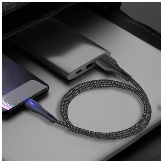 Дата кабель USB 2.0 AM to Micro 5P 1.0m led black ColorWay (CW-CBUM034-BK) Дата кабель USB 2.0 AM to Micro 5P 1.0m led black ColorWay (CW-CBUM034-BK)