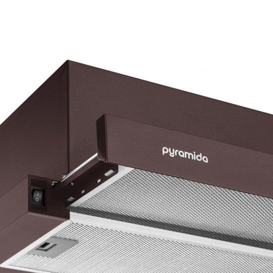 Вытяжка кухонная Pyramida TLX2-50 BR Вытяжка кухонная Pyramida TLX2-50 BR