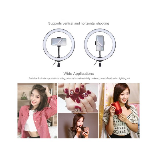 Набір блогера Puluz Ring USB LED lamp 10.2"+ table mount 140cm (PKT3039) Набір блогера Puluz Ring USB LED lamp 10.2"+ table mount 140cm (PKT3039)