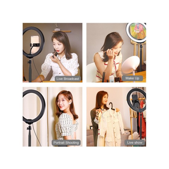 Набір блогера Puluz Ring USB LED lamp 10.2"+ table mount 140cm (PKT3039) Набір блогера Puluz Ring USB LED lamp 10.2"+ table mount 140cm (PKT3039)