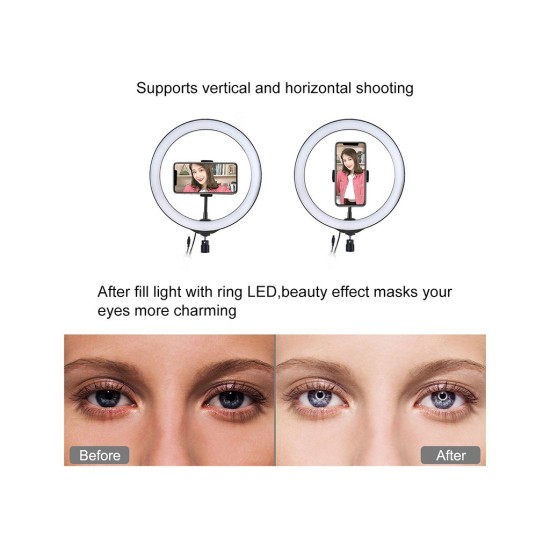 Набор блогера Puluz Ring USB LED lamp 10"+ tripod 1.1m (PKT3053B) Набор блогера Puluz Ring USB LED lamp 10"+ tripod 1.1m (PKT3053B)