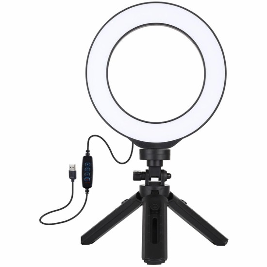 Набор блогера Puluz Ring USB LED lamp PKT3059B 6.2" + table tripod (PKT3059B) Набор блогера Puluz Ring USB LED lamp PKT3059B 6.2" + table tripod (PKT3059B)