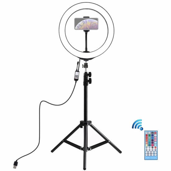 Набор блогера Puluz Ring USB LED lamp PKT3043 10" + tripod 1.1 м (PKT3043) Набор блогера Puluz Ring USB LED lamp PKT3043 10" + tripod 1.1 м (PKT3043)