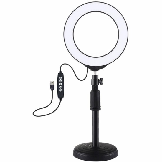 Набор блогера Puluz Ring USB LED lamp PKT3047B 6.2" + table mount (PKT3047B) Набор блогера Puluz Ring USB LED lamp PKT3047B 6.2" + table mount (PKT3047B)