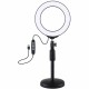 Набор блогера Puluz Ring USB LED lamp PKT3047B 6.2" + table mount (PKT3047B) Набор блогера Puluz Ring USB LED lamp PKT3047B 6.2" + table mount (PKT3047B)
