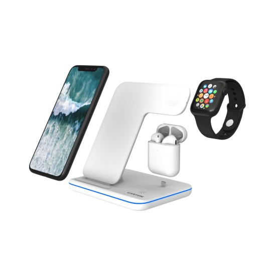 Зарядное устройство Canyon 3in1 Wireless charger (CNS-WCS302W) Зарядное устройство Canyon 3in1 Wireless charger (CNS-WCS302W)