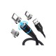 Дата кабель USB 2.0 AM to Lightning + Micro 5P + Type-C 1.0m Magnetic ColorWay (CW-CBUU038-BK) Дата кабель USB 2.0 AM to Lightning + Micro 5P + Type-C 1.0m Magnetic ColorWay (CW-CBUU038-BK)