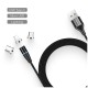 Дата кабель USB 2.0 AM to Lightning + Micro 5P + Type-C 1.0m Magnetic ColorWay (CW-CBUU038-BK) Дата кабель USB 2.0 AM to Lightning + Micro 5P + Type-C 1.0m Magnetic ColorWay (CW-CBUU038-BK)