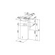 Вытяжка кухонная Faber CYLINDRA PLUS WH GLOSS (CYLINDRAPLUSWHGLOSS) Вытяжка кухонная Faber CYLINDRA PLUS WH GLOSS (CYLINDRAPLUSWHGLOSS)
