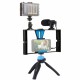 Набір блогера Puluz 4in1 (light, mount, phone holder, microphone) (PKT3023) Набір блогера Puluz 4in1 (light, mount, phone holder, microphone) (PKT3023)