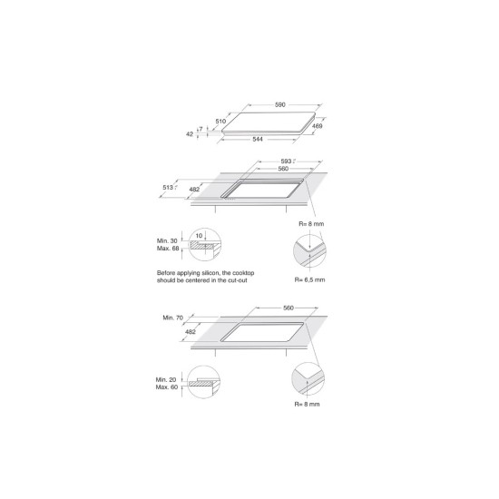 Варочная поверхность Whirlpool GOFL629S Варочная поверхность Whirlpool GOFL629S