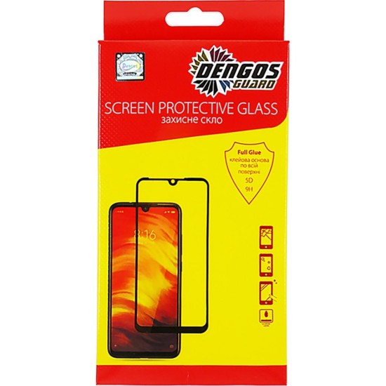 Стекло защитное Dengos Full Glue для OPPO A15 (TGFG-163) Стекло защитное Dengos Full Glue для OPPO A15 (TGFG-163)