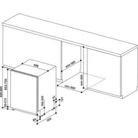 Посудомоечная машина Whirlpool WIC3C34PFES