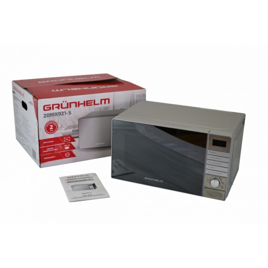 Мікрохвильова піч Grunhelm 20MX921-S Мікрохвильова піч Grunhelm 20MX921-S