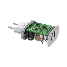 Зарядное устройство Ugreen CD104 2xUSB 3.4A Charger (White) (20384)
