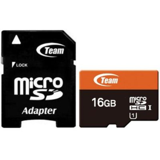 Карта пам'яті Team 16Gb microSDHC UHS-I (TUSDH16GUHS03) Карта пам'яті Team 16Gb microSDHC UHS-I (TUSDH16GUHS03)