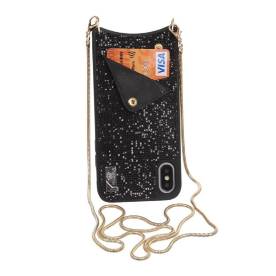 Чехол для мобильного телефона BeCover Glitter Wallet Apple iPhone Xs Max Black (703621) (703621) Чехол для мобильного телефона BeCover Glitter Wallet Apple iPhone Xs Max Black (703621) (703621)