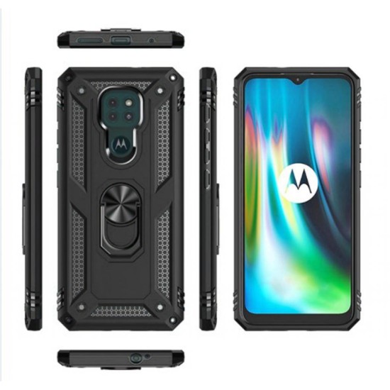 Чохол до мобільного телефона BeCover Military Motorola G9 / G9 Play / E7 Plus Black (705562) Чохол до мобільного телефона BeCover Military Motorola G9 / G9 Play / E7 Plus Black (705562)