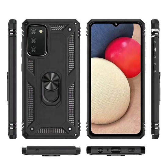 Чохол до мобільного телефона BeCover Military Samsung Galaxy A02s SM-A025/A03s SM-A037/M02s SM-M025 Black (706012) Чохол до мобільного телефона BeCover Military Samsung Galaxy A02s SM-A025/A03s SM-A037/M02s SM-M025 Black (706012)