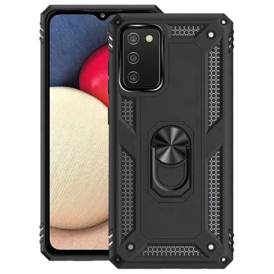 Чохол до мобільного телефона BeCover Military Samsung Galaxy A02s SM-A025/A03s SM-A037/M02s SM-M025 Black (706012) Чохол до мобільного телефона BeCover Military Samsung Galaxy A02s SM-A025/A03s SM-A037/M02s SM-M025 Black (706012)