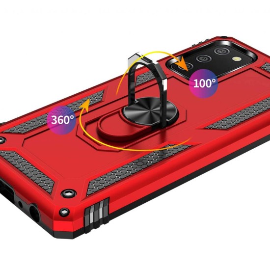 Чехол для мобильного телефона BeCover Military Samsung Galaxy A02s SM-A025/A03s SM-A037/M02s SM-M025 Red (706014) Чехол для мобильного телефона BeCover Military Samsung Galaxy A02s SM-A025/A03s SM-A037/M02s SM-M025 Red (706014)