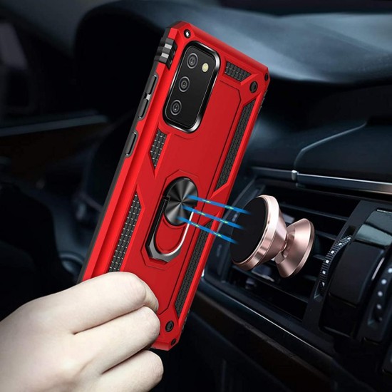 Чехол для мобильного телефона BeCover Military Samsung Galaxy A02s SM-A025/A03s SM-A037/M02s SM-M025 Red (706014) Чехол для мобильного телефона BeCover Military Samsung Galaxy A02s SM-A025/A03s SM-A037/M02s SM-M025 Red (706014)