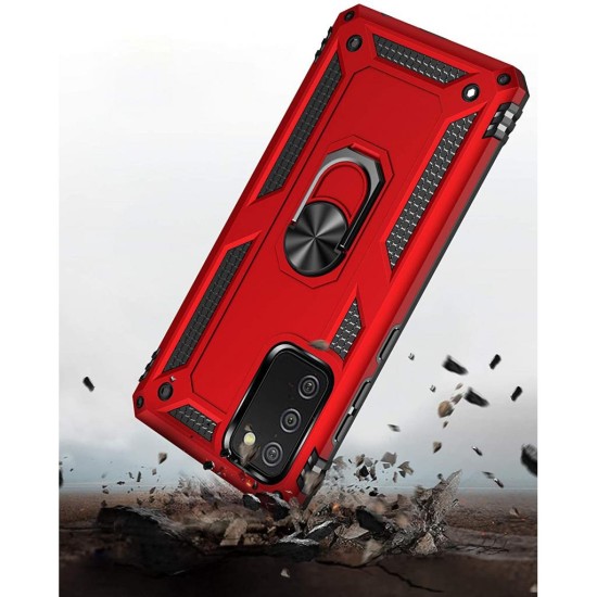 Чехол для мобильного телефона BeCover Military Samsung Galaxy A02s SM-A025/A03s SM-A037/M02s SM-M025 Red (706014) Чехол для мобильного телефона BeCover Military Samsung Galaxy A02s SM-A025/A03s SM-A037/M02s SM-M025 Red (706014)