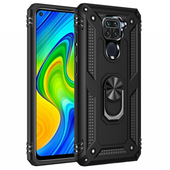 Чохол до мобільного телефона BeCover Military Xiaomi Redmi Note 9 / 10X Black (705582) Чохол до мобільного телефона BeCover Military Xiaomi Redmi Note 9 / 10X Black (705582)