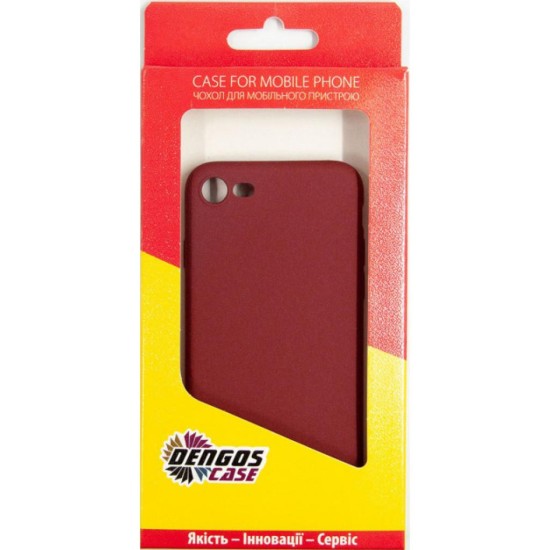 Чехол для мобильного телефона Dengos Carbon iPhone SE 2020, red (DG-TPU-CRBN-83) Чехол для мобильного телефона Dengos Carbon iPhone SE 2020, red (DG-TPU-CRBN-83)