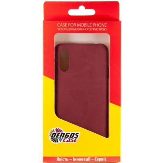 Чехол для мобильного телефона Dengos Carbon Samsung Galaxy A01, red (DG-TPU-CRBN-55) (DG-TPU-CRBN-55) Чехол для мобильного телефона Dengos Carbon Samsung Galaxy A01, red (DG-TPU-CRBN-55) (DG-TPU-CRBN-55)